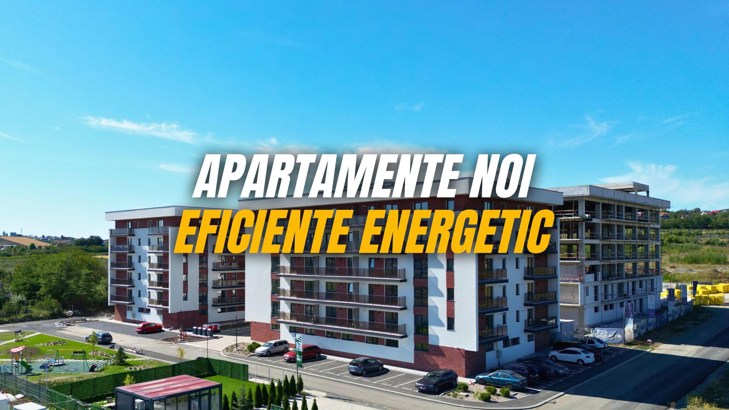 Fotografie reală Lapis Residence Iași – bloc finalizat cu apartamente eficiente energetic, certificare A și izolație cu vată bazaltică