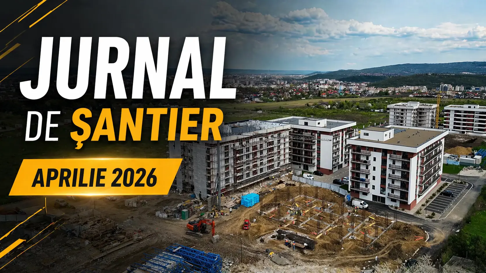 Jurnal de șantier Lapis Residence aprilie 2026 progres lucrări bloc L4 și L3 Iași