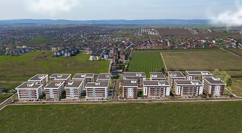 Ansamblul rezidențial Lapis Residence — Green Stone Group, Iași