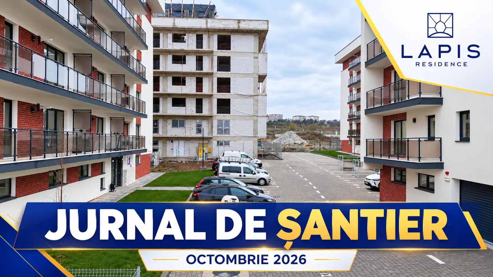 Jurnal de șantier Lapis Residence — octombrie 2026