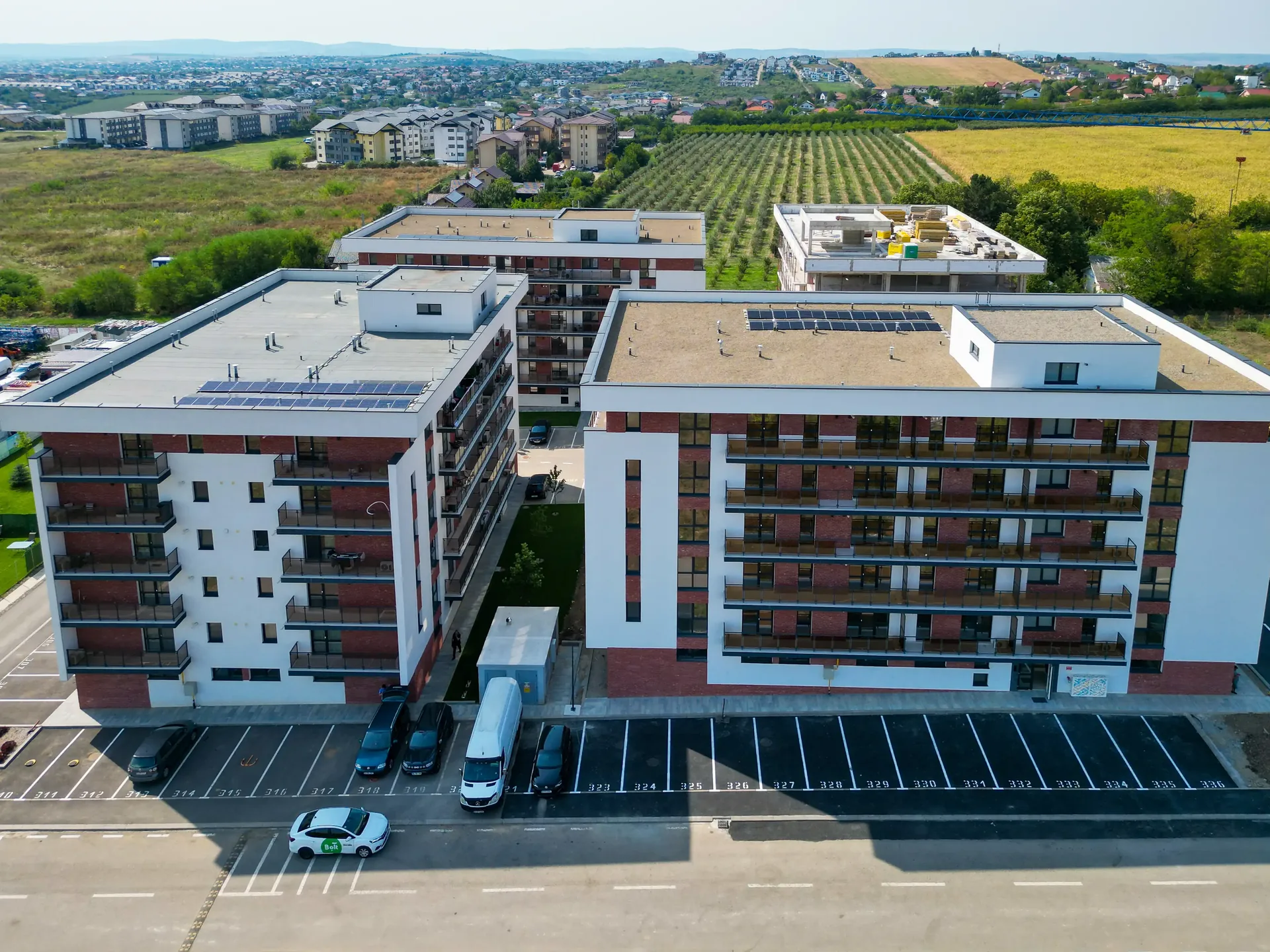 Vedere aeriană a ansamblului — Lapis Residence
